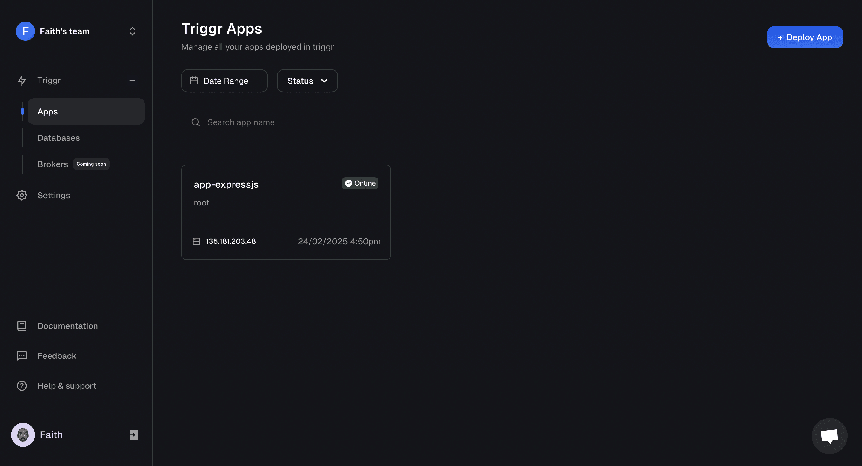 SaaS dashboard UI for cloud management